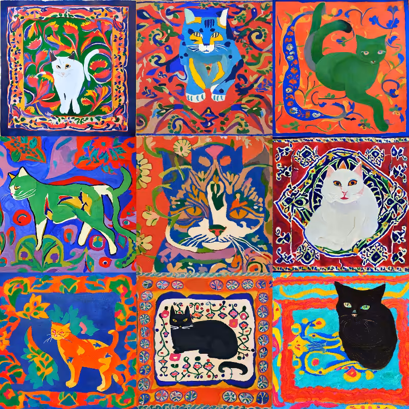 99 Patchworks of 9 Lives #4
