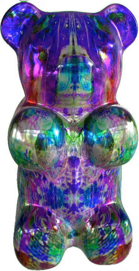 LSD Gummy Bear PFP B-Sides AR Model #100 (Finale)