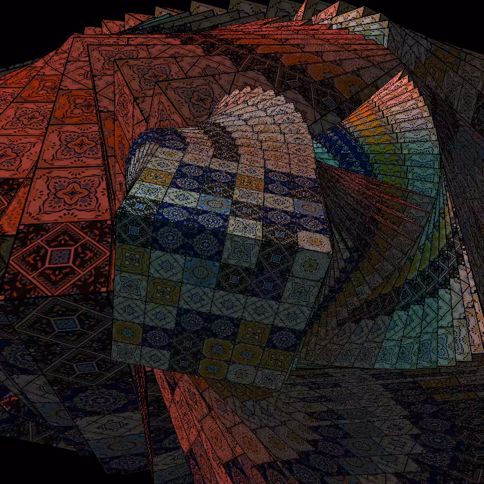 PSYCHEDELIC MOSAIC #3