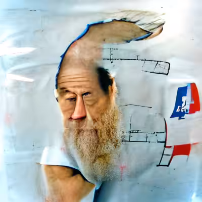 Portrait of Lawrence Weiner