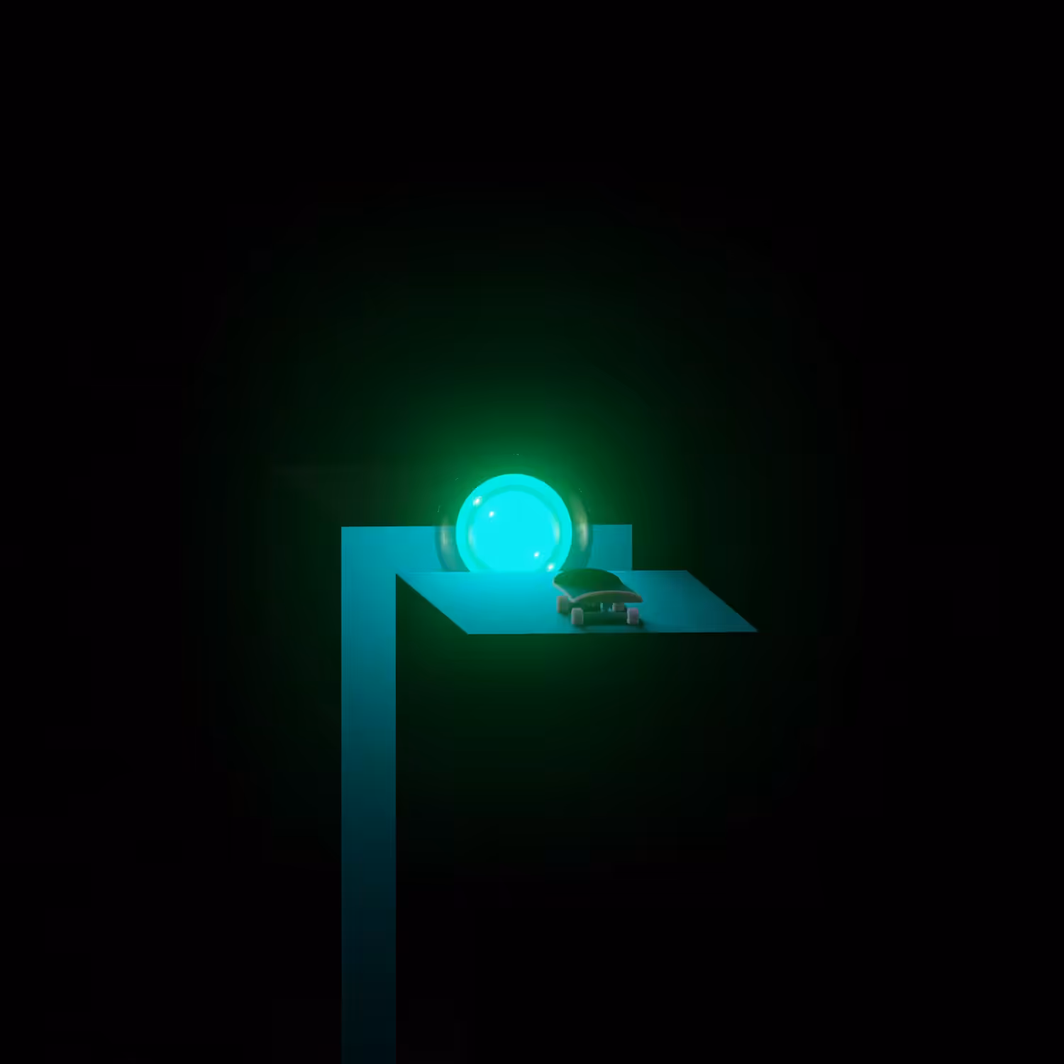 Ollie over the abyss