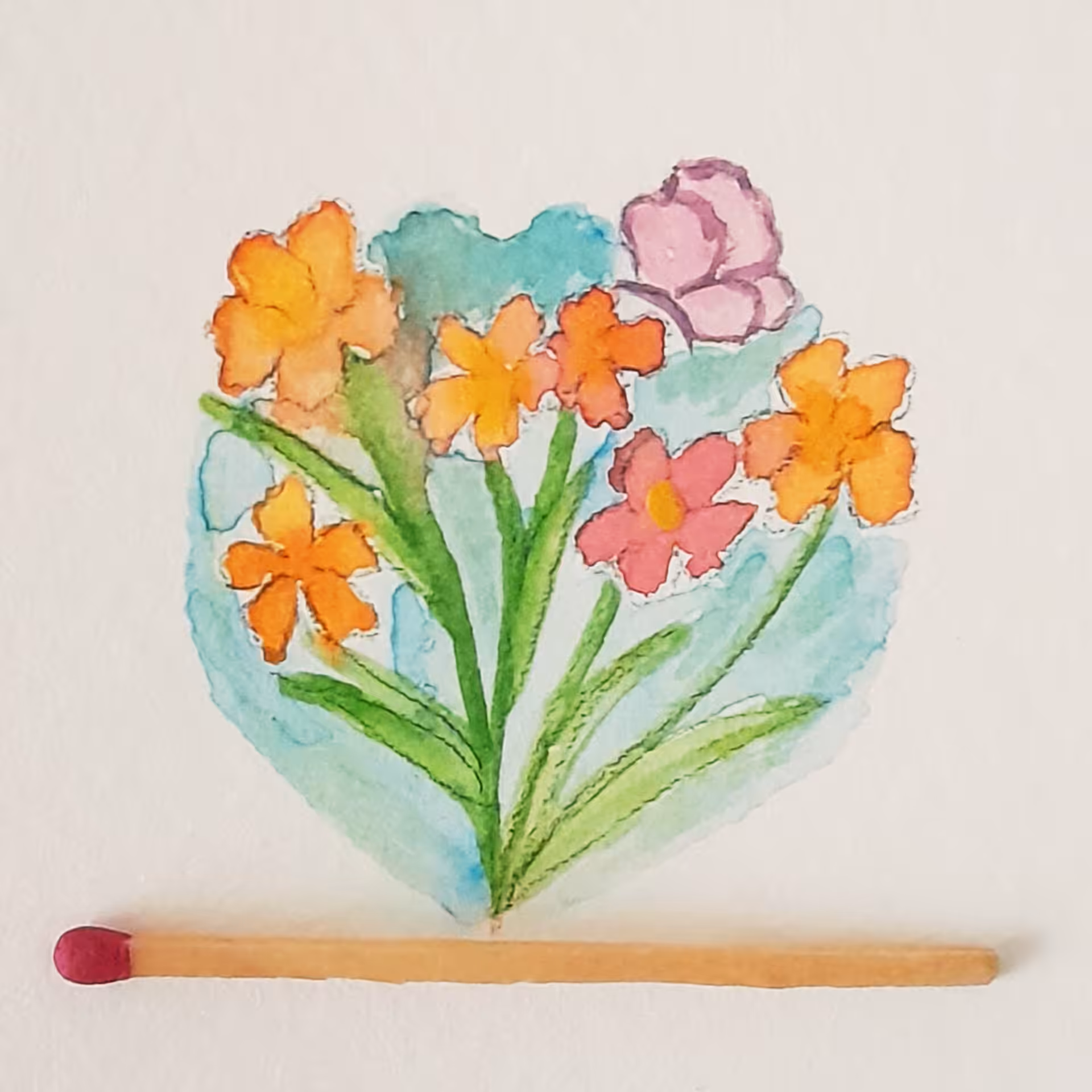  Matchstick: Flower 29