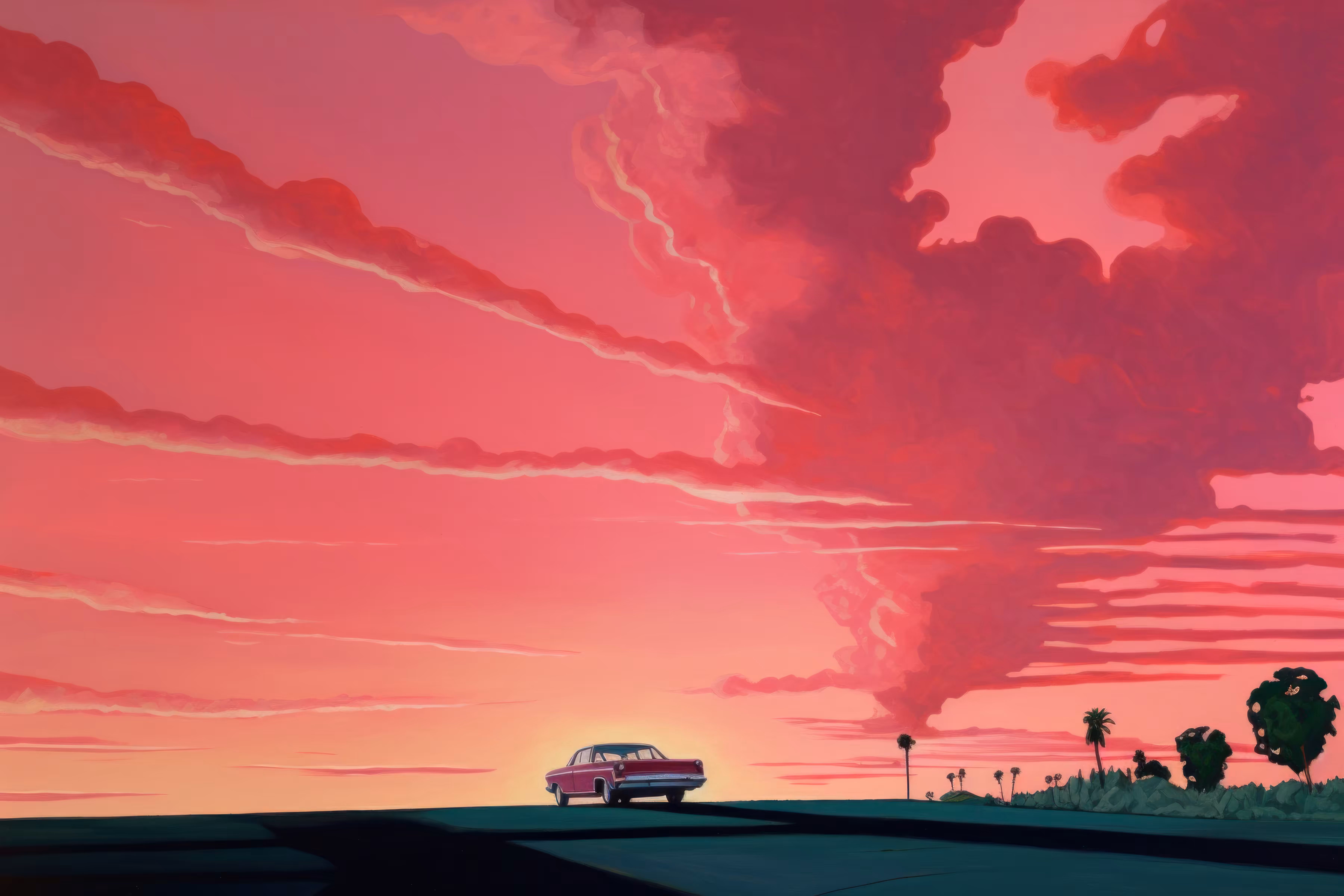 Driving East