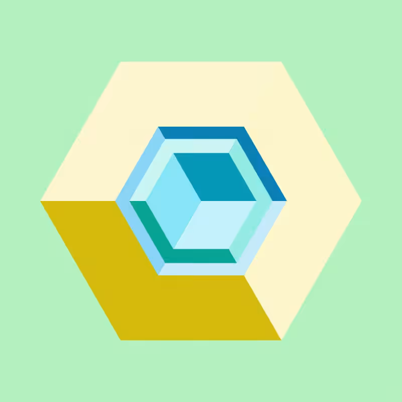 Hexagones - Art for Bots #47