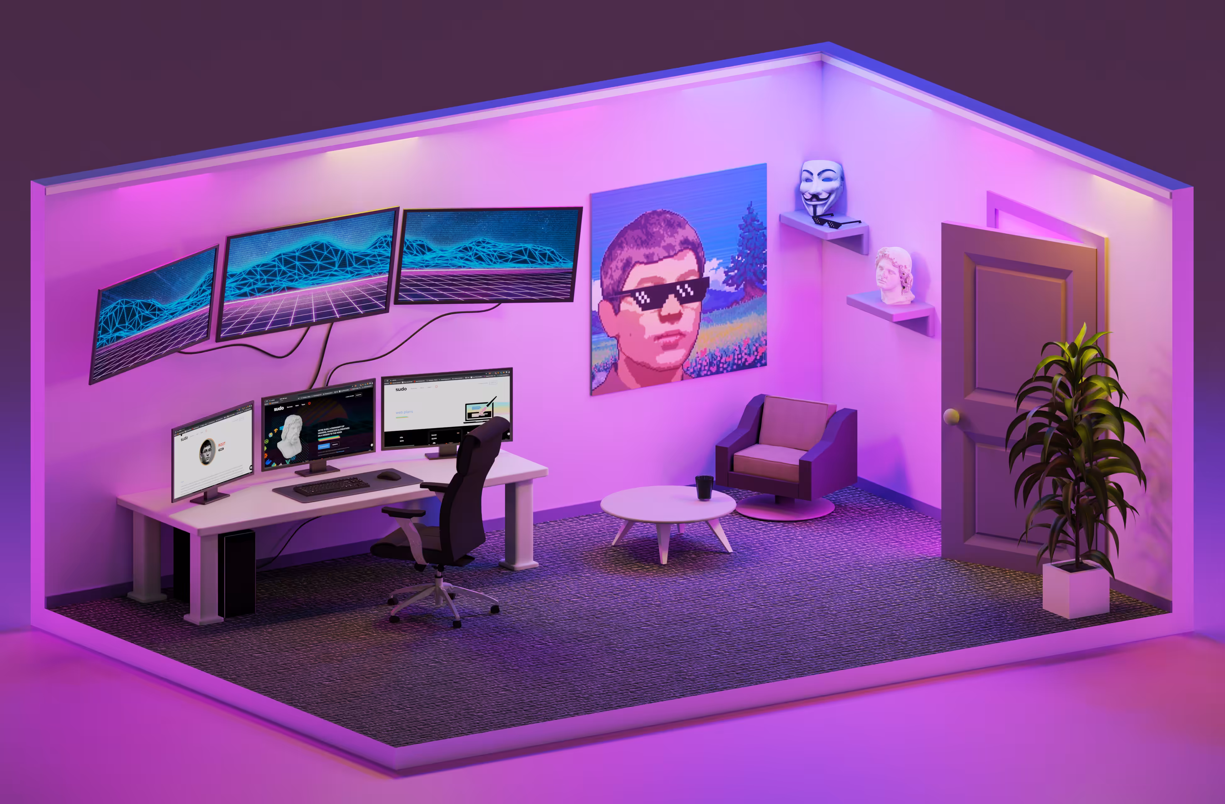 Sudo's Room.
