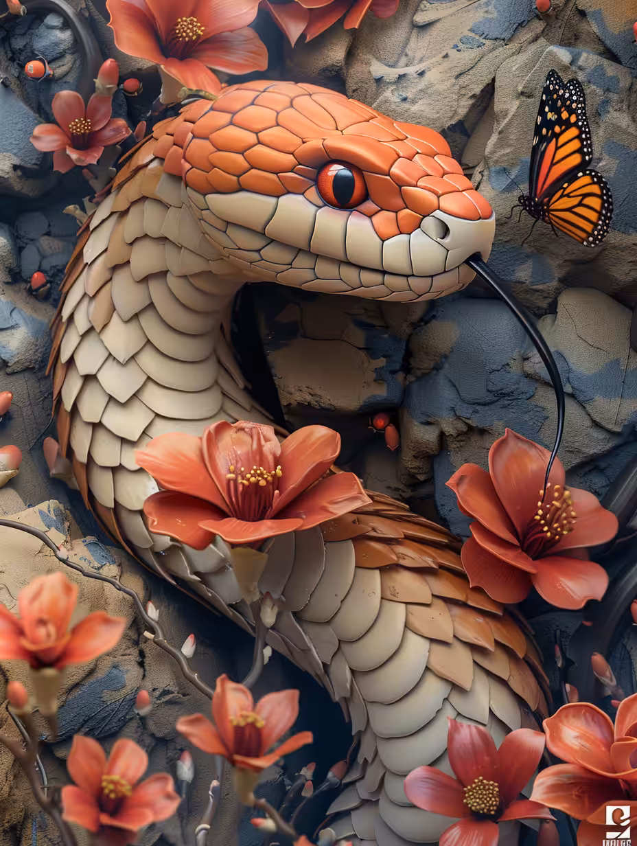Happy snake day 🐍🦋