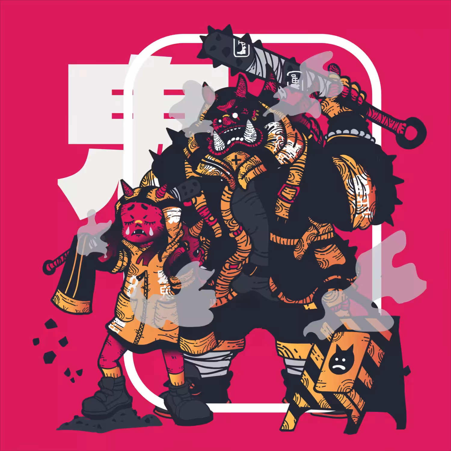YAKuu  X CryBaby Oni( special project )