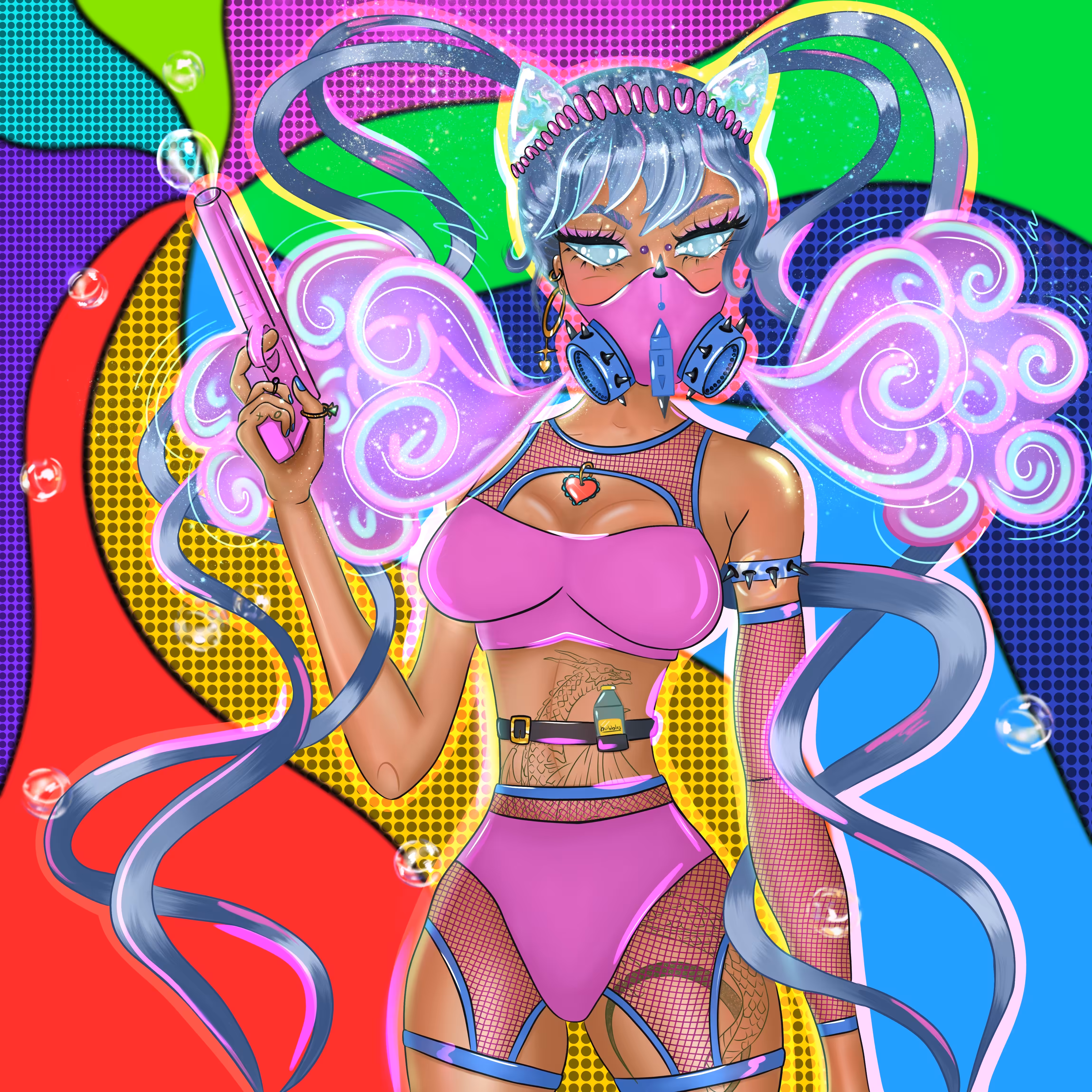 Girl with soap bubbles ๐คซ