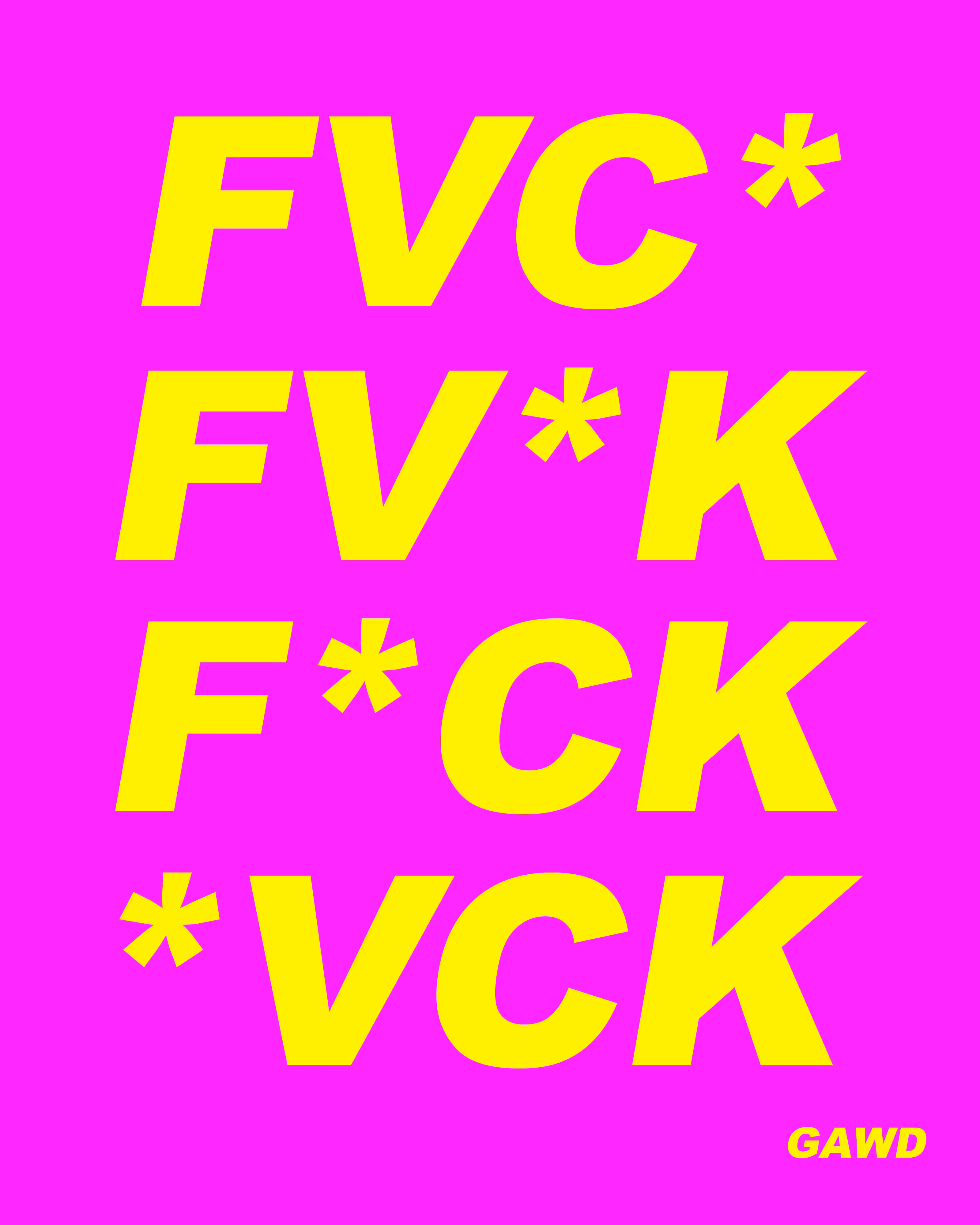 FVCK, FOUR TIMES #005
