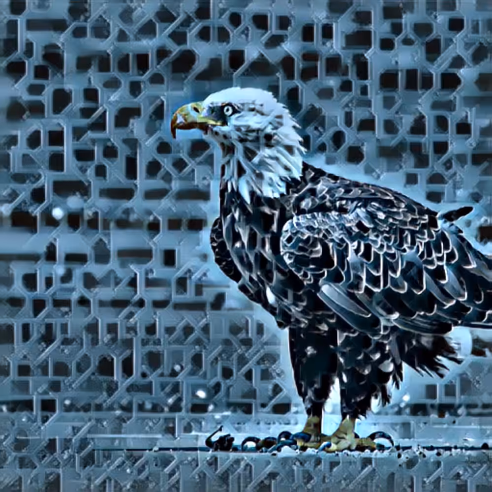 Crystalline Bald Eagle