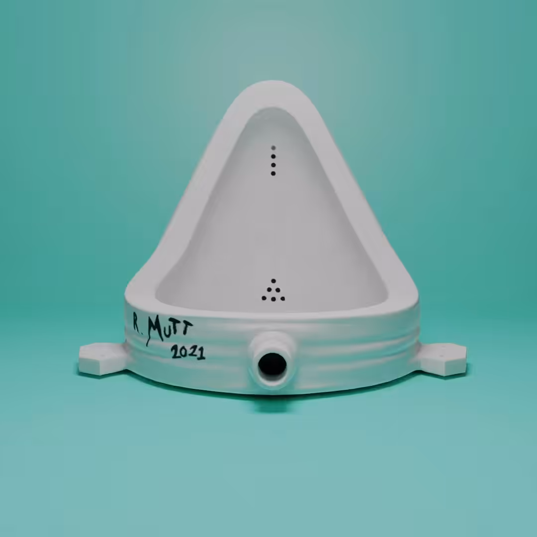 Fountain, Teal, 2021