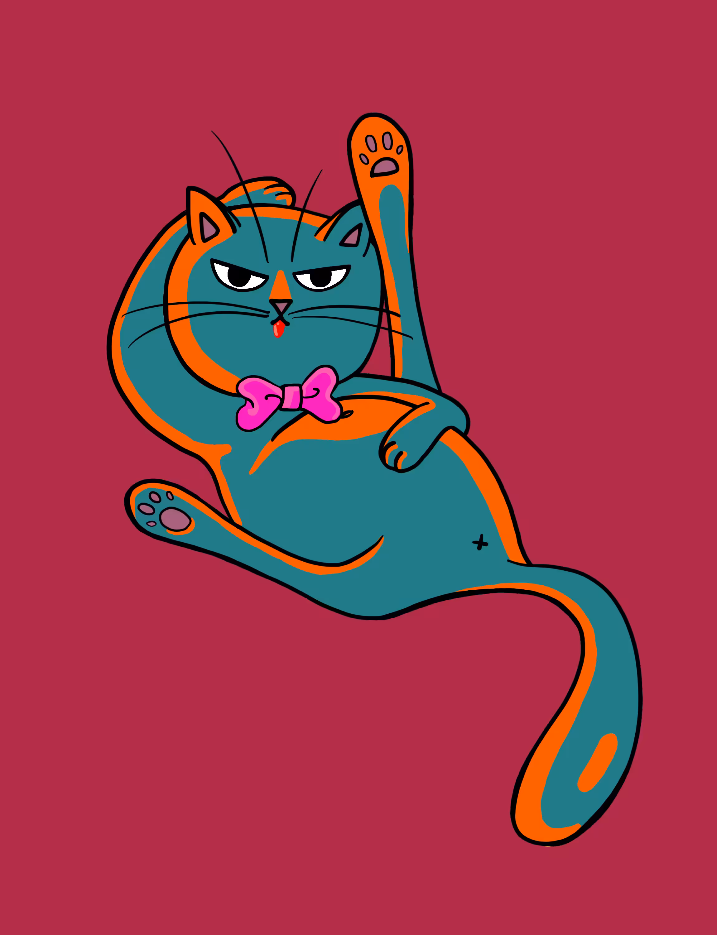 Lazy Cat 0018