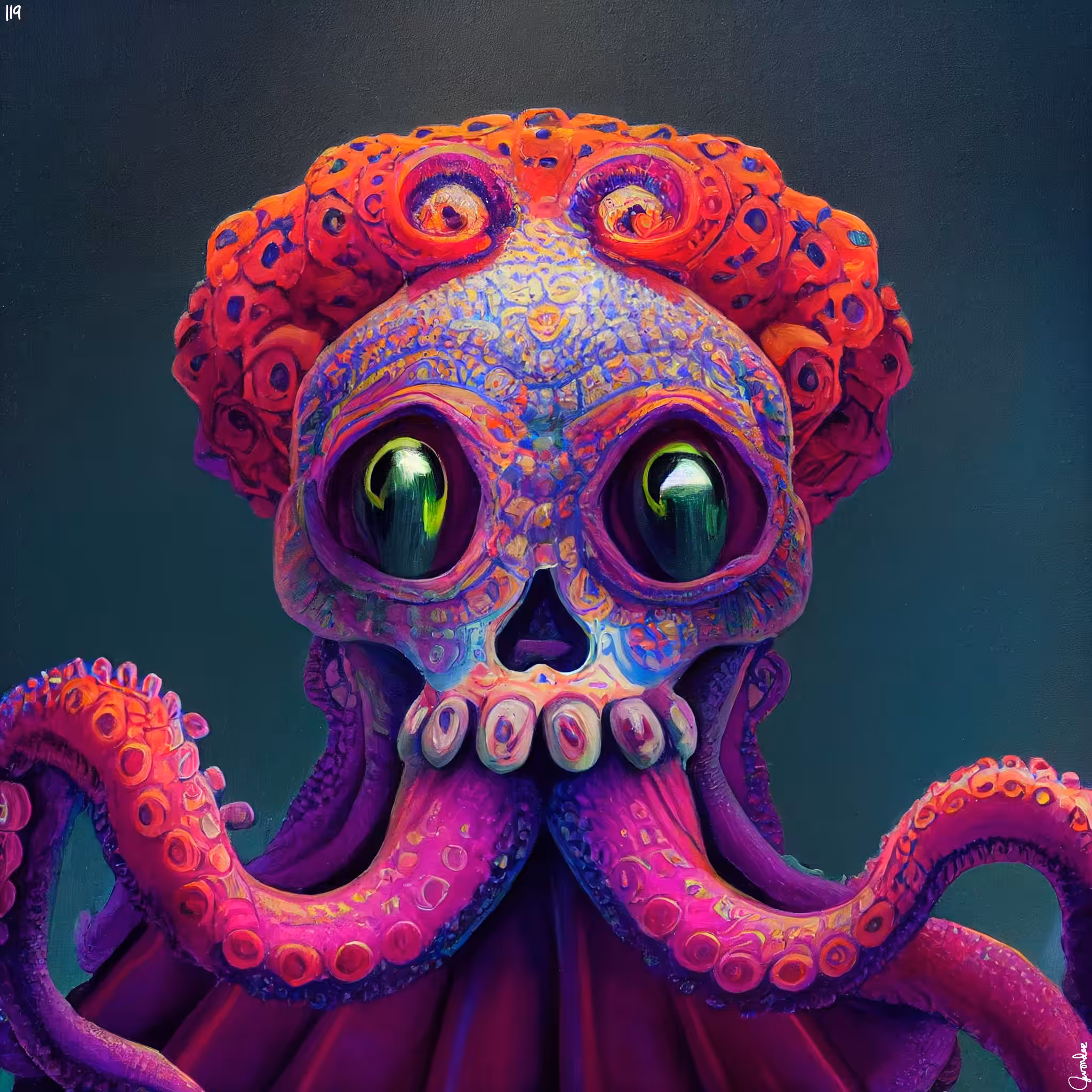 sugar skull club: sugar skull #119