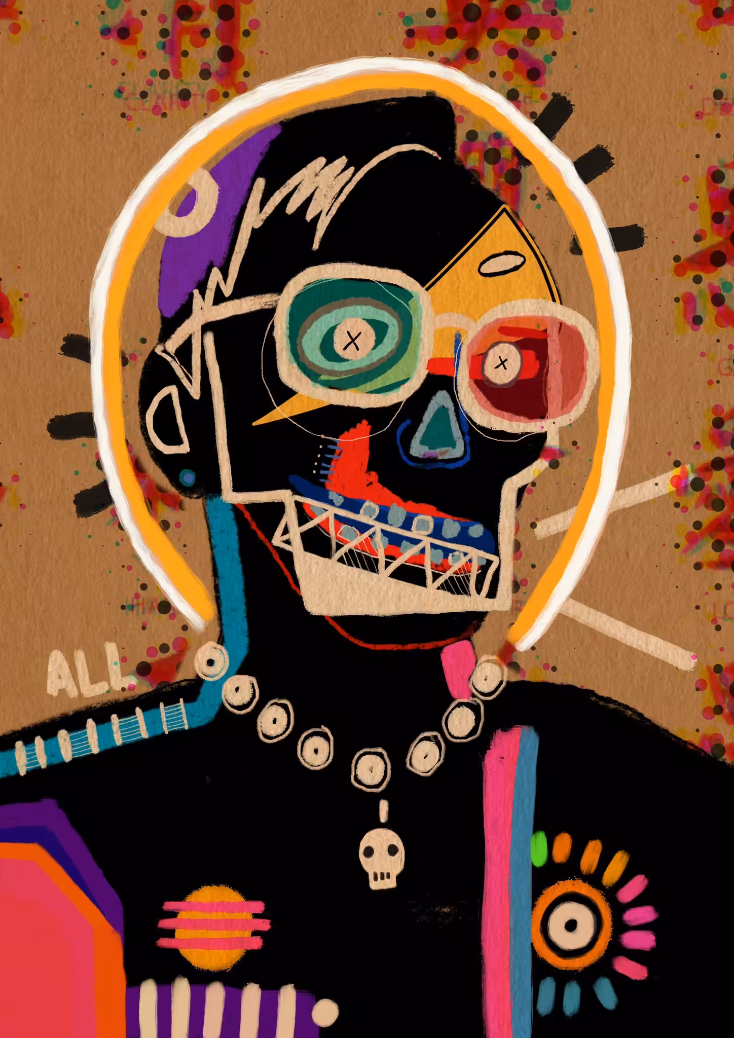 SELF PORTRAIT OF EZRA