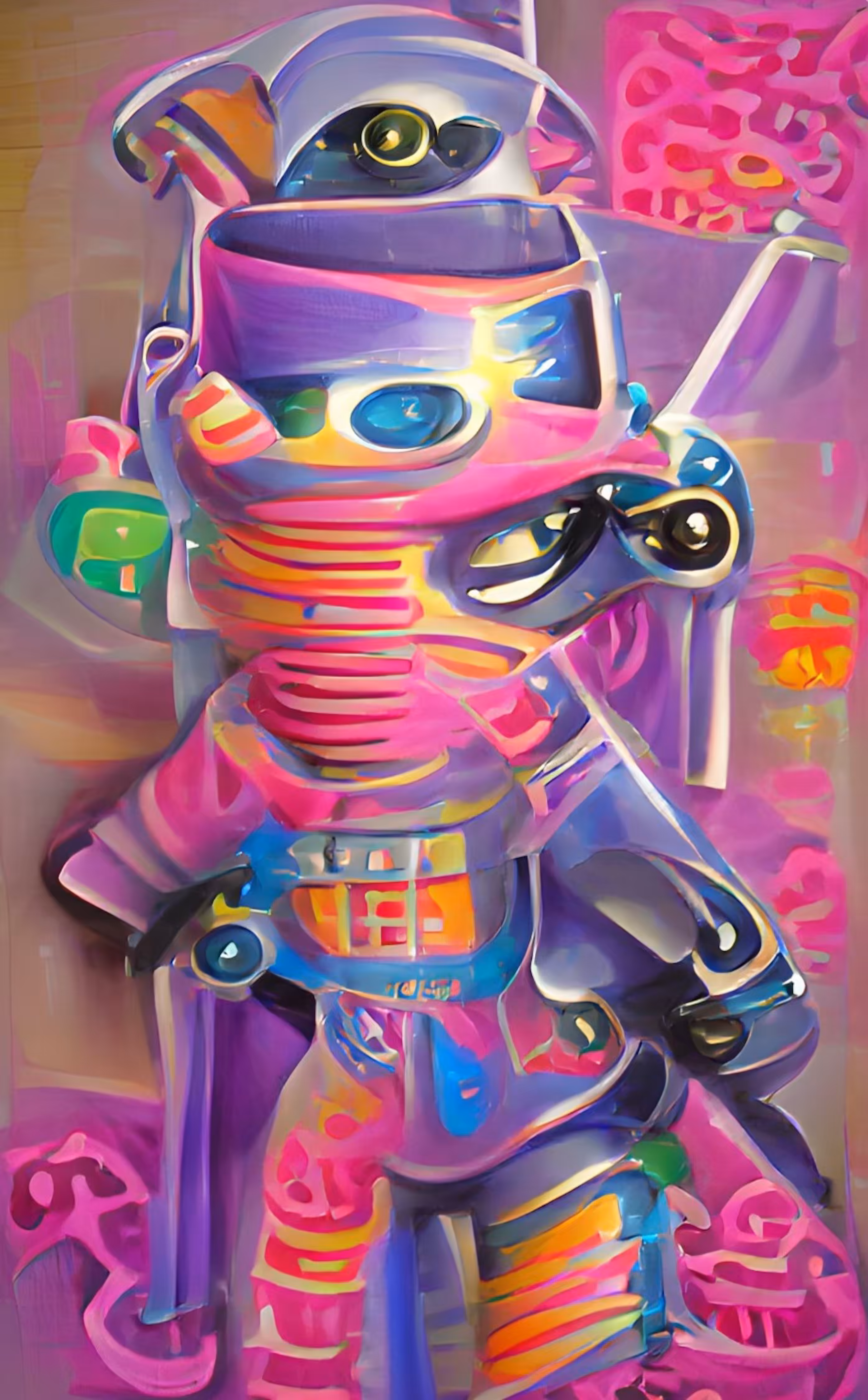 Psycho Vintage Robot