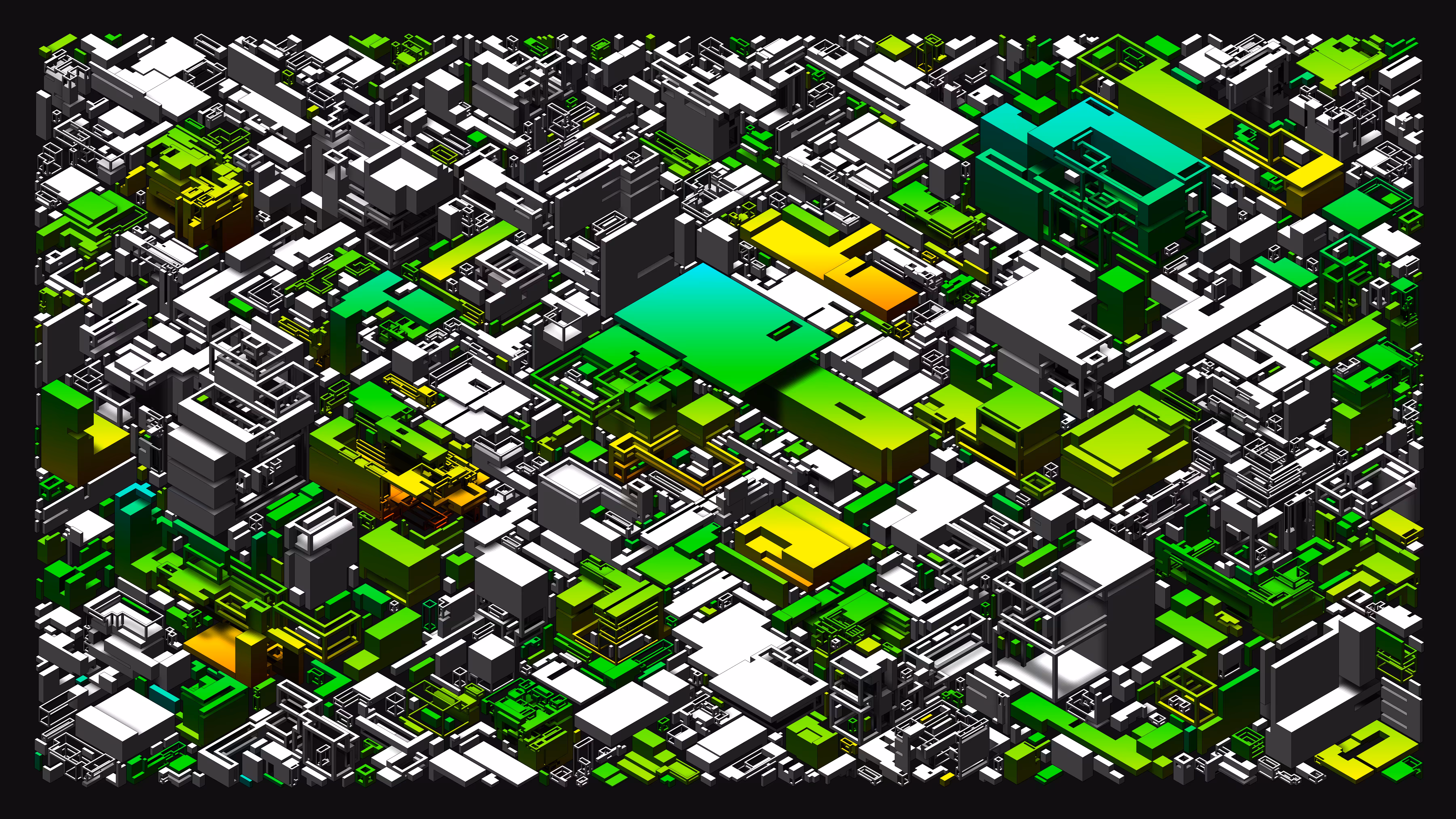We painted the city, and called it green 210828