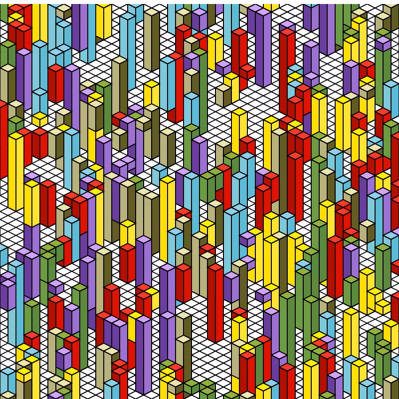Isometric Grid Towers #3