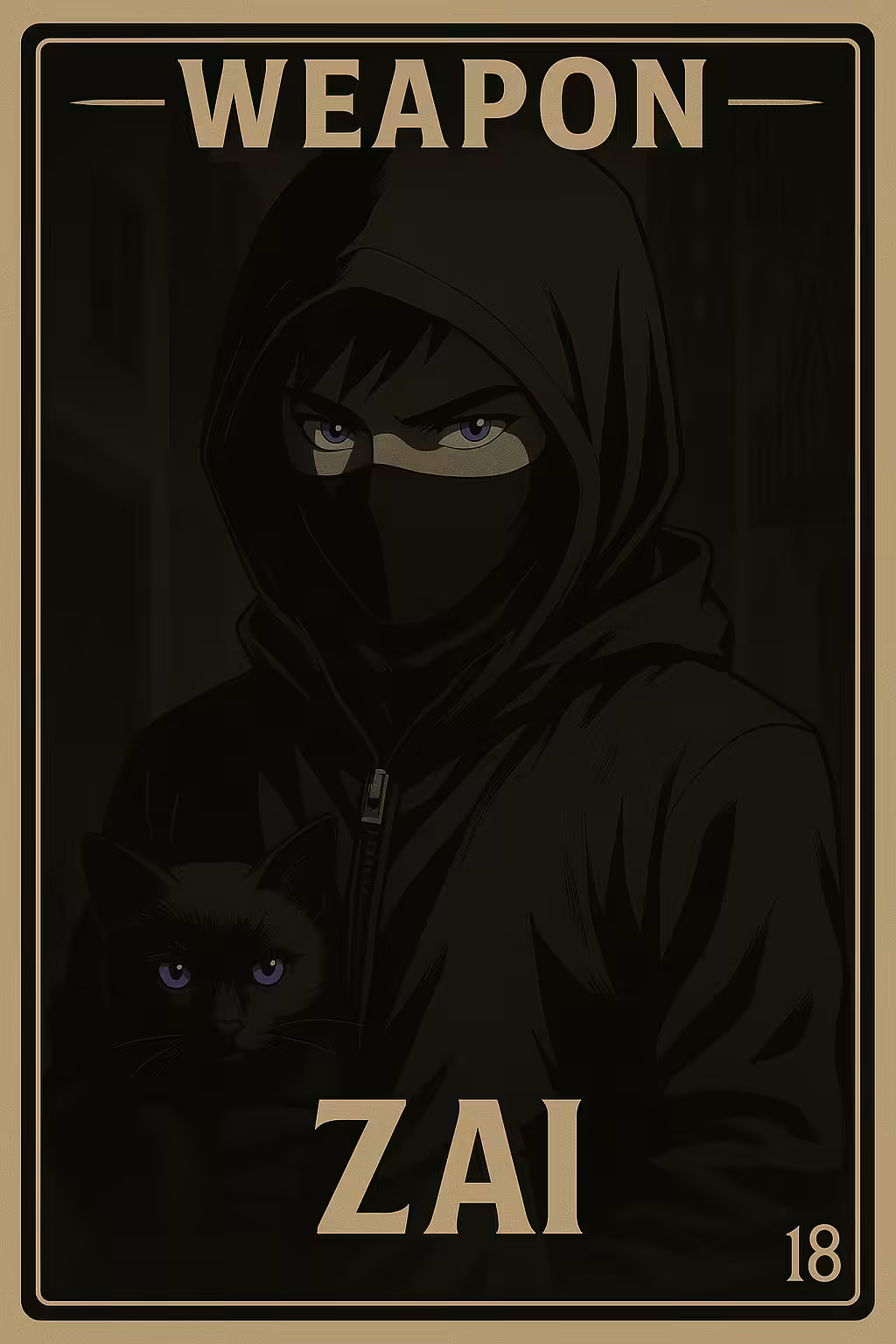 ZAI – Hidden Protocol RTK Weapon Card 25/52 Ultra Rare | Black Edition | Shadow Channel Drop