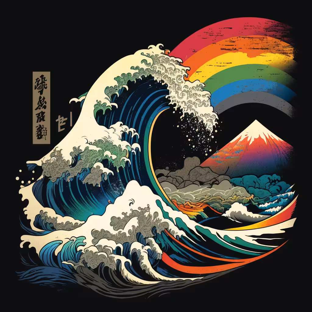 Ukiyo-e Japanese A.I : Okazaki