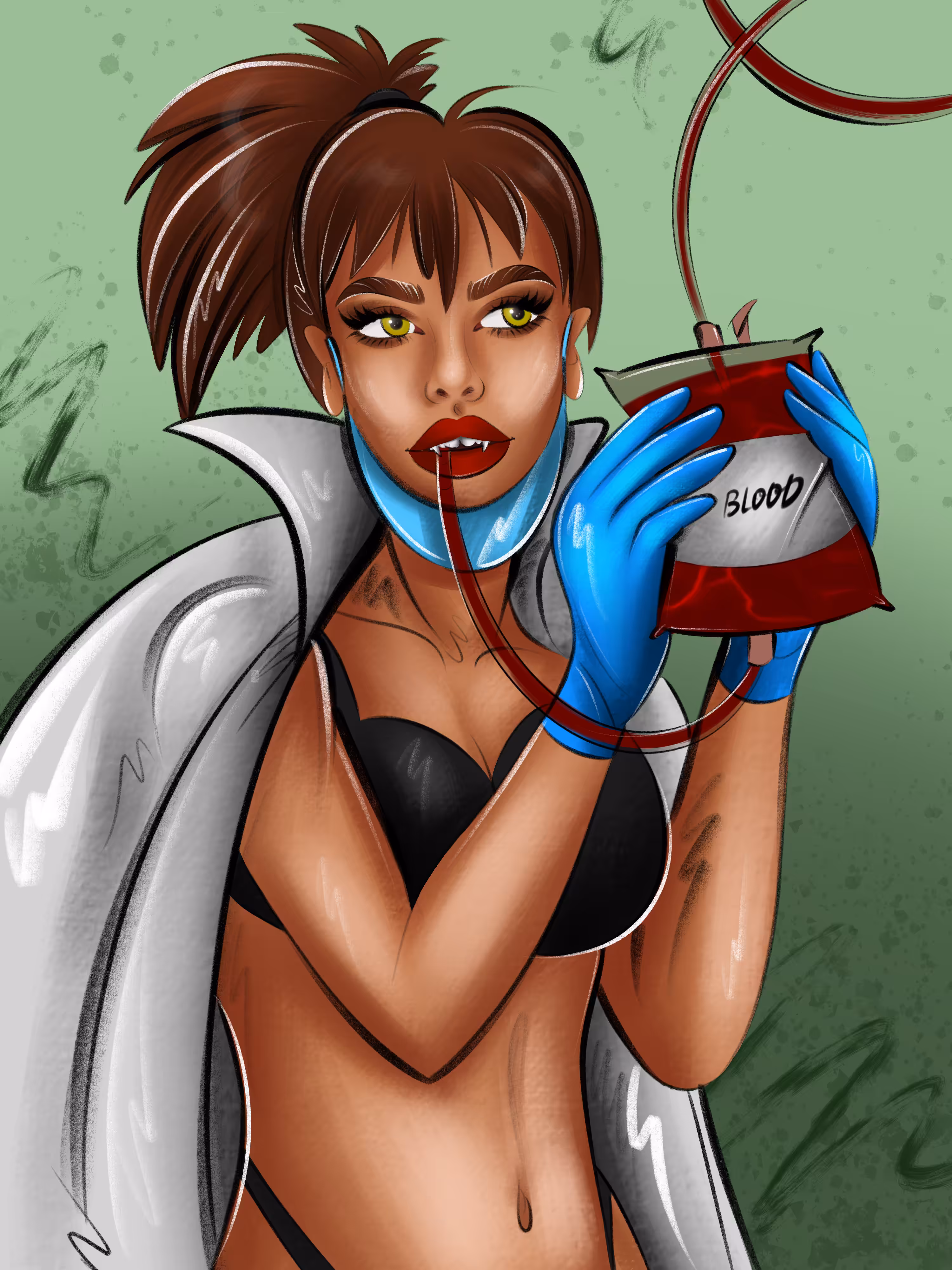 Hungry nurse