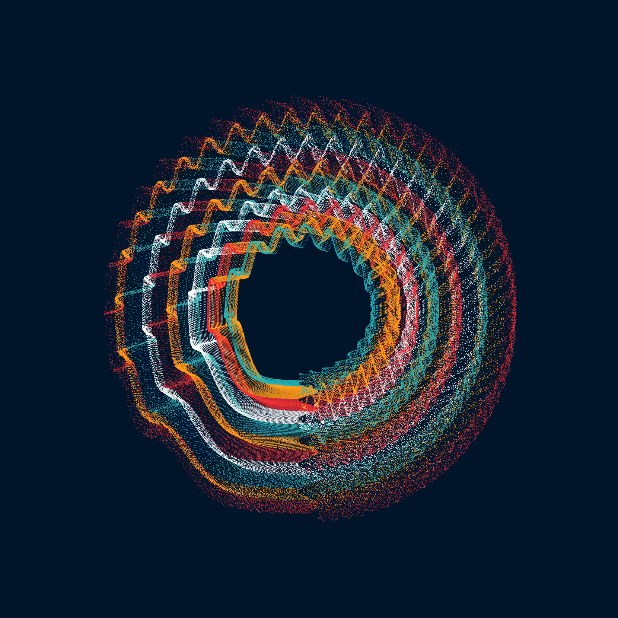 CIRCULAR MURMURATIONS #33