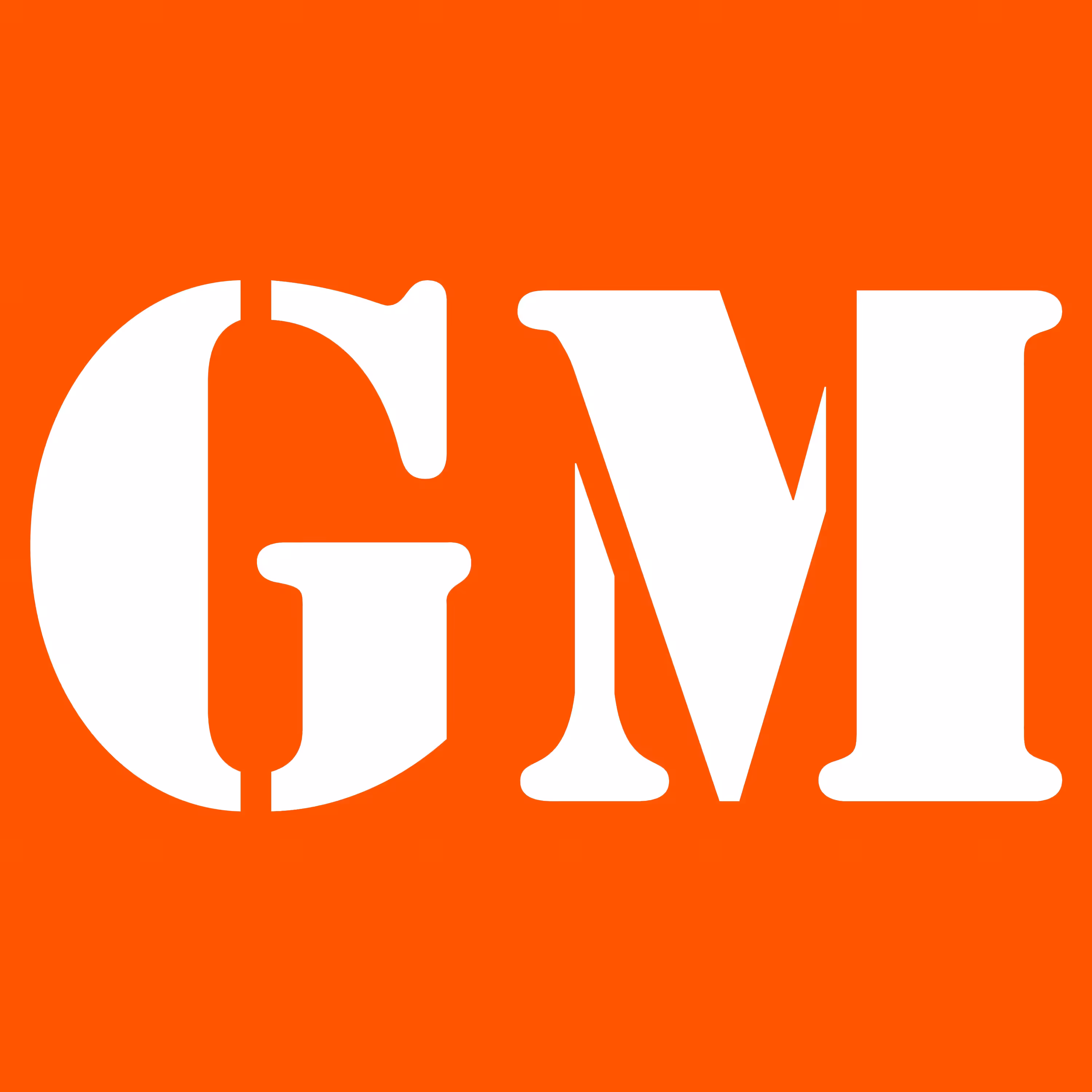GM Orange Stencil