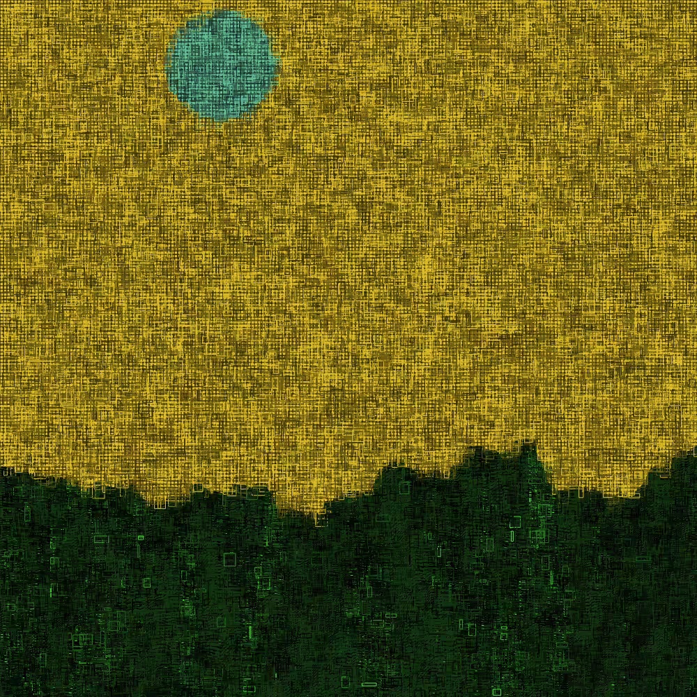 Classic generative landscape V2 #52