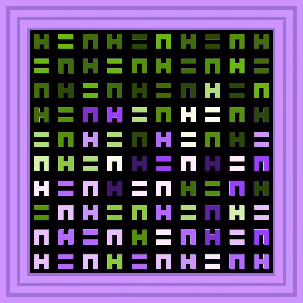 NGMI :: Procedural Symbols (H=N) #491/1000