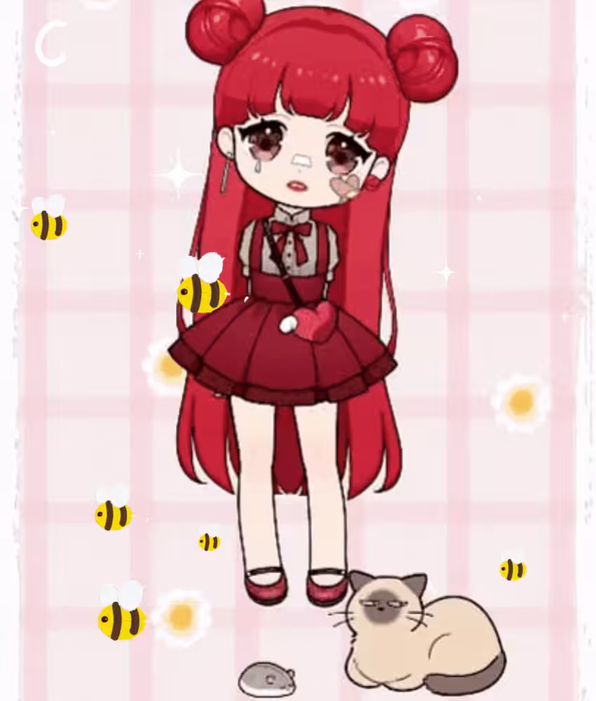 3D animation and 3D artworks : Bee sting Mimi