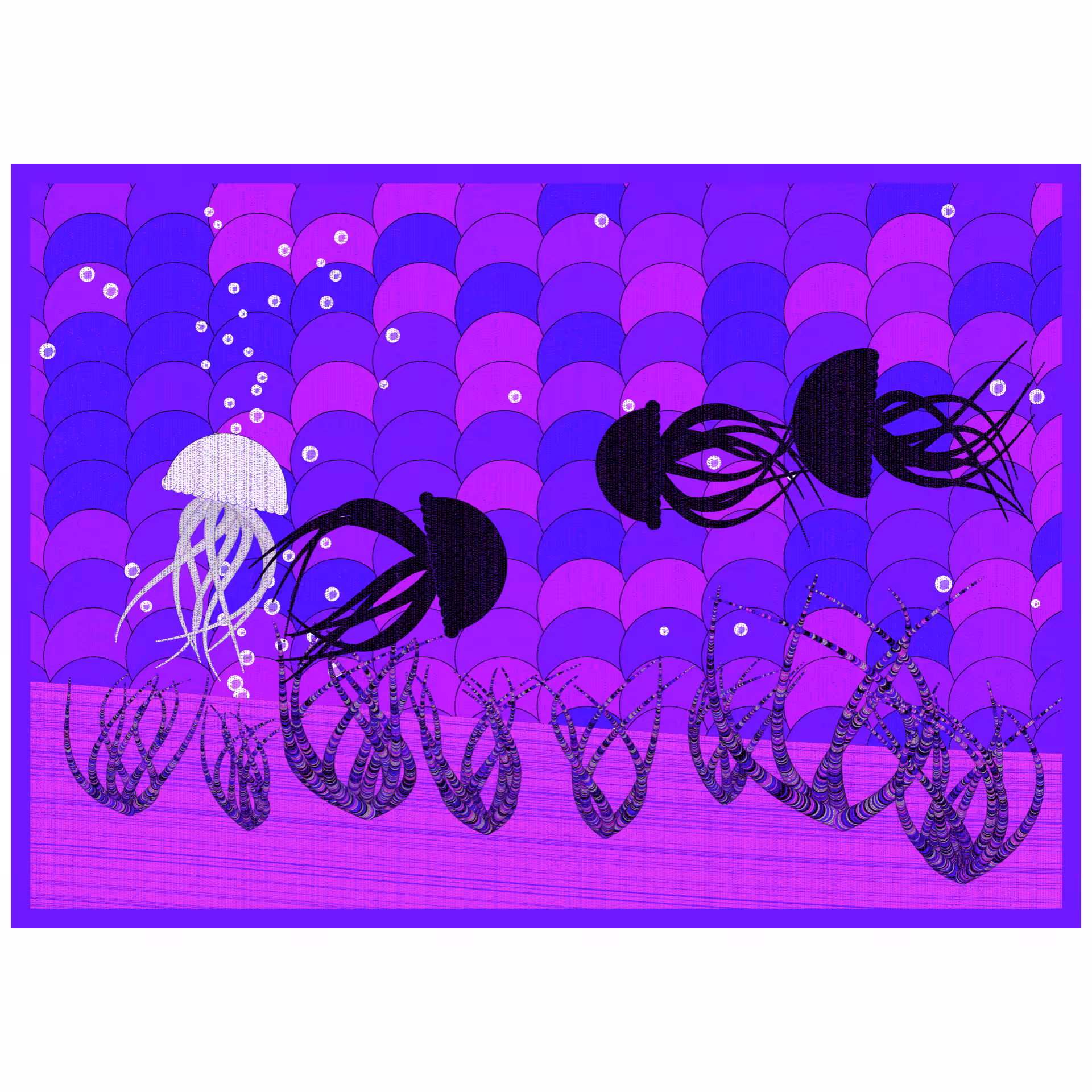 Bézier Aquarium 🦑 #127