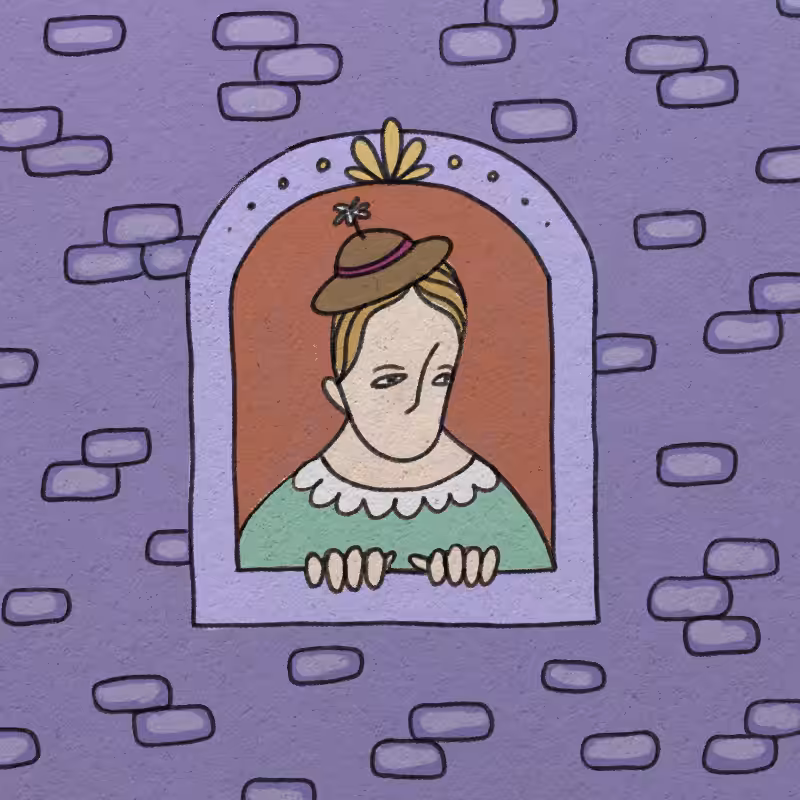The Dreamer By The Window #12