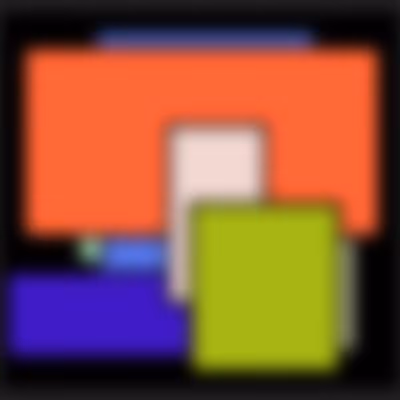 Mondrian Franke Blur #15