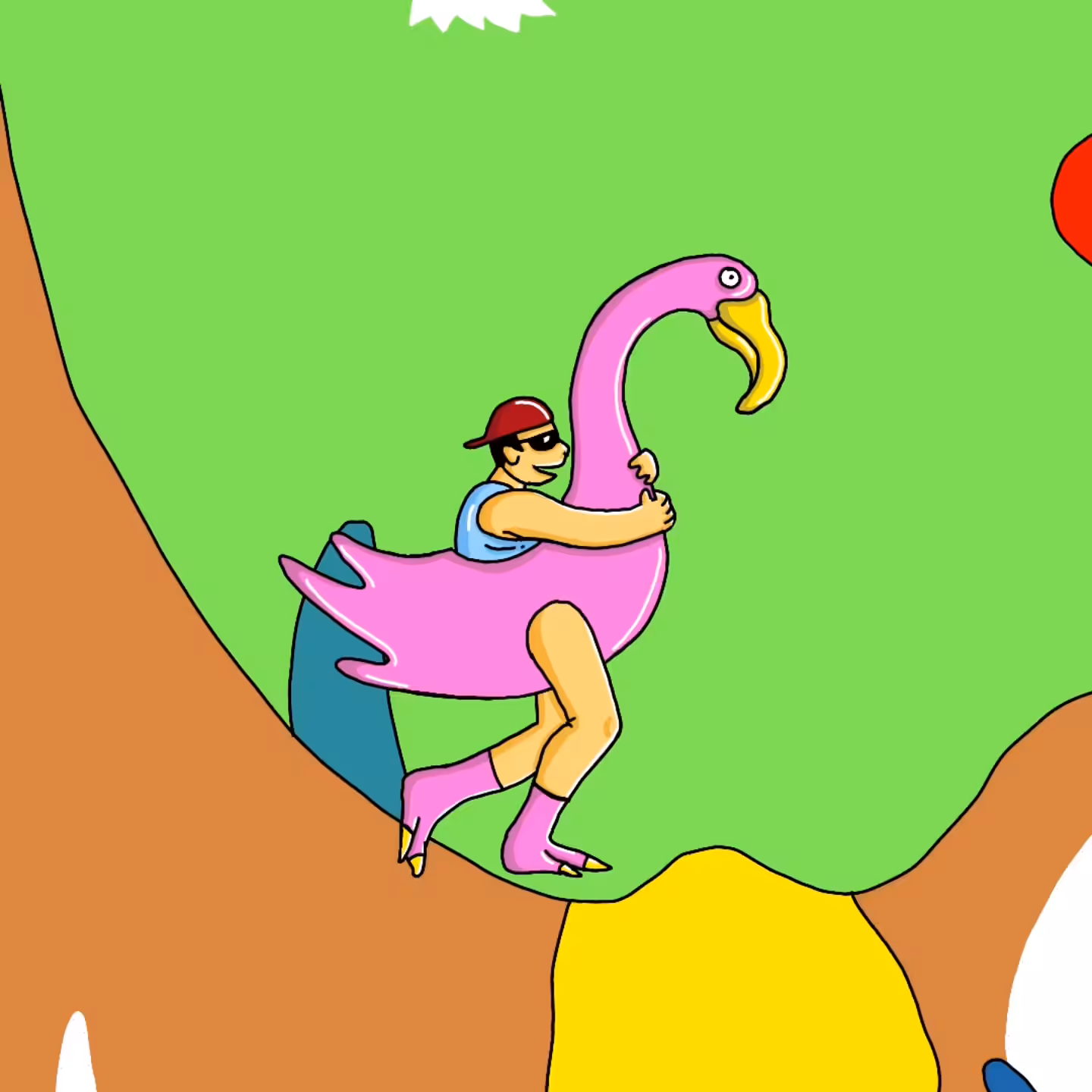 FLAMINGO WALKER 06