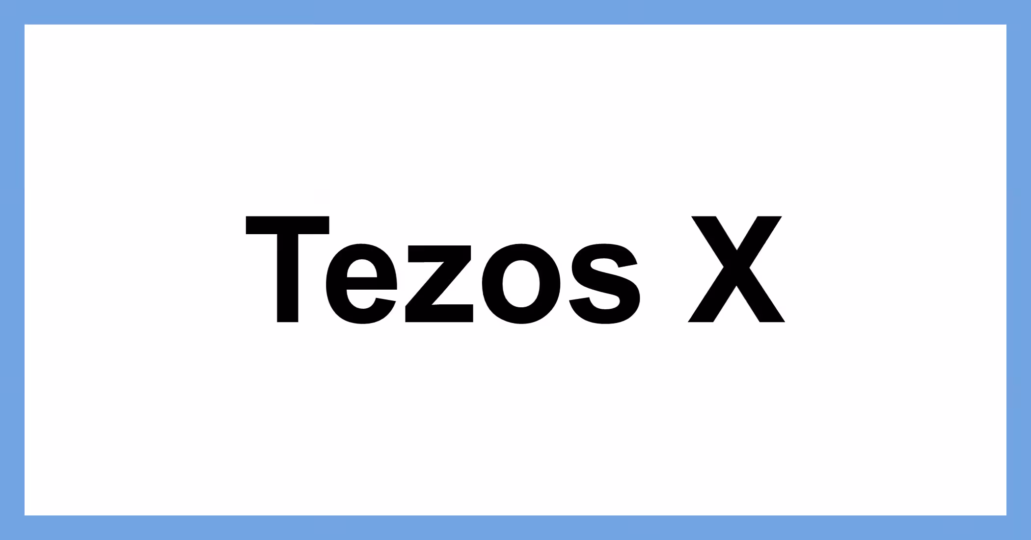 Tezos X