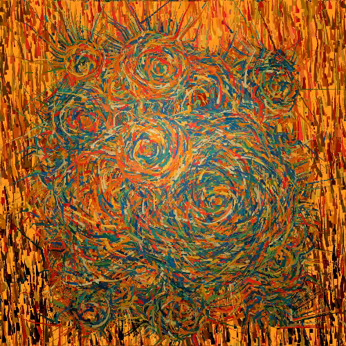 Polluted Sunflowers #15
