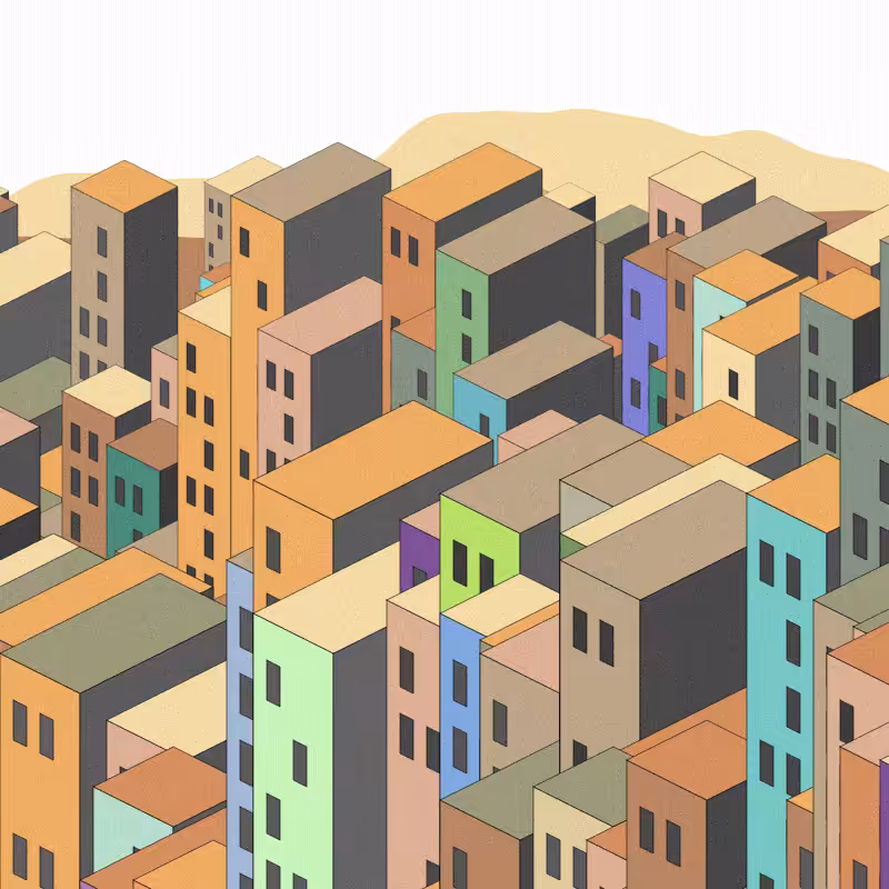 Coloured City #47