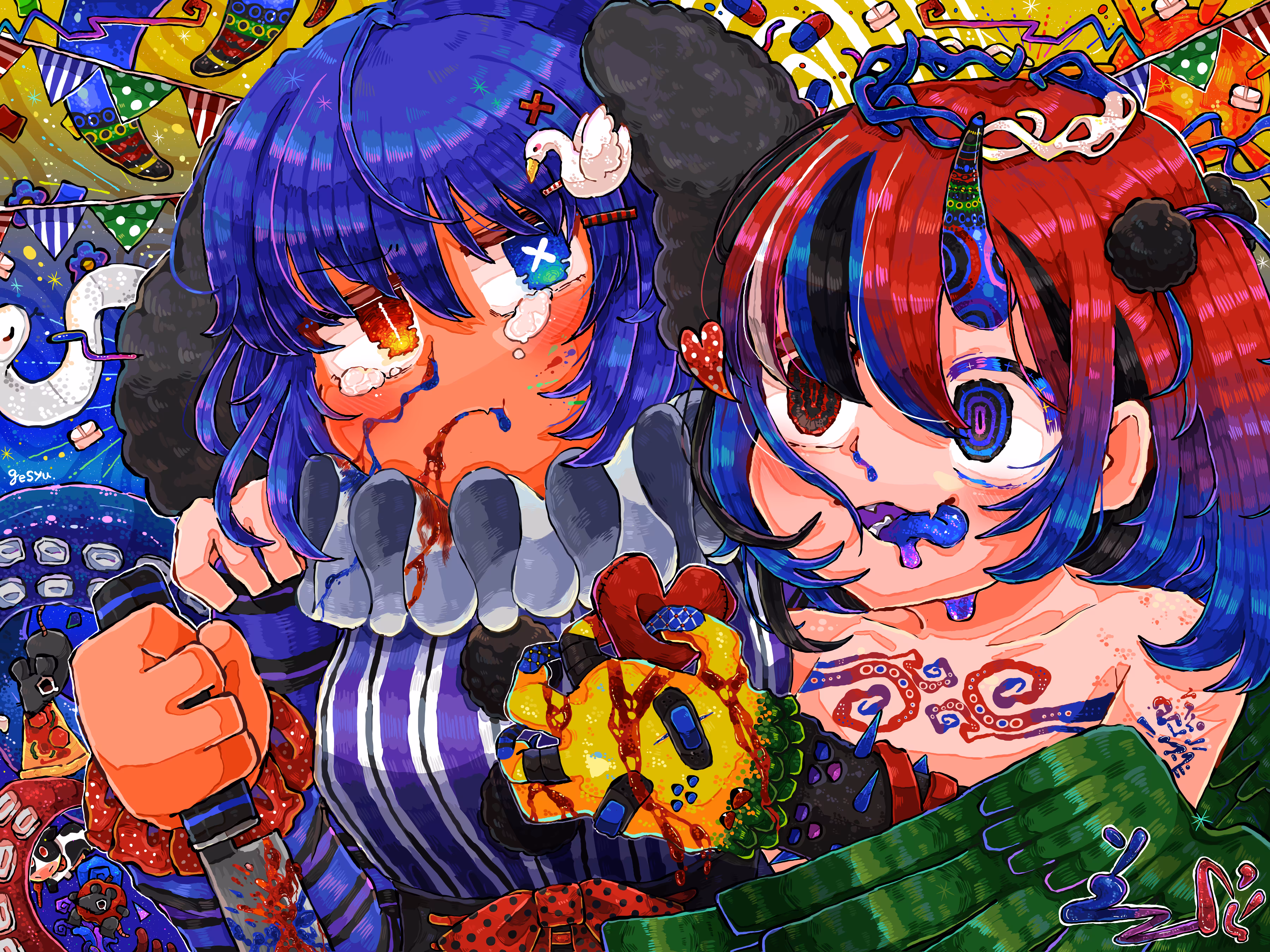 💙Gesyu Chan and the Embodiment of Love❤️