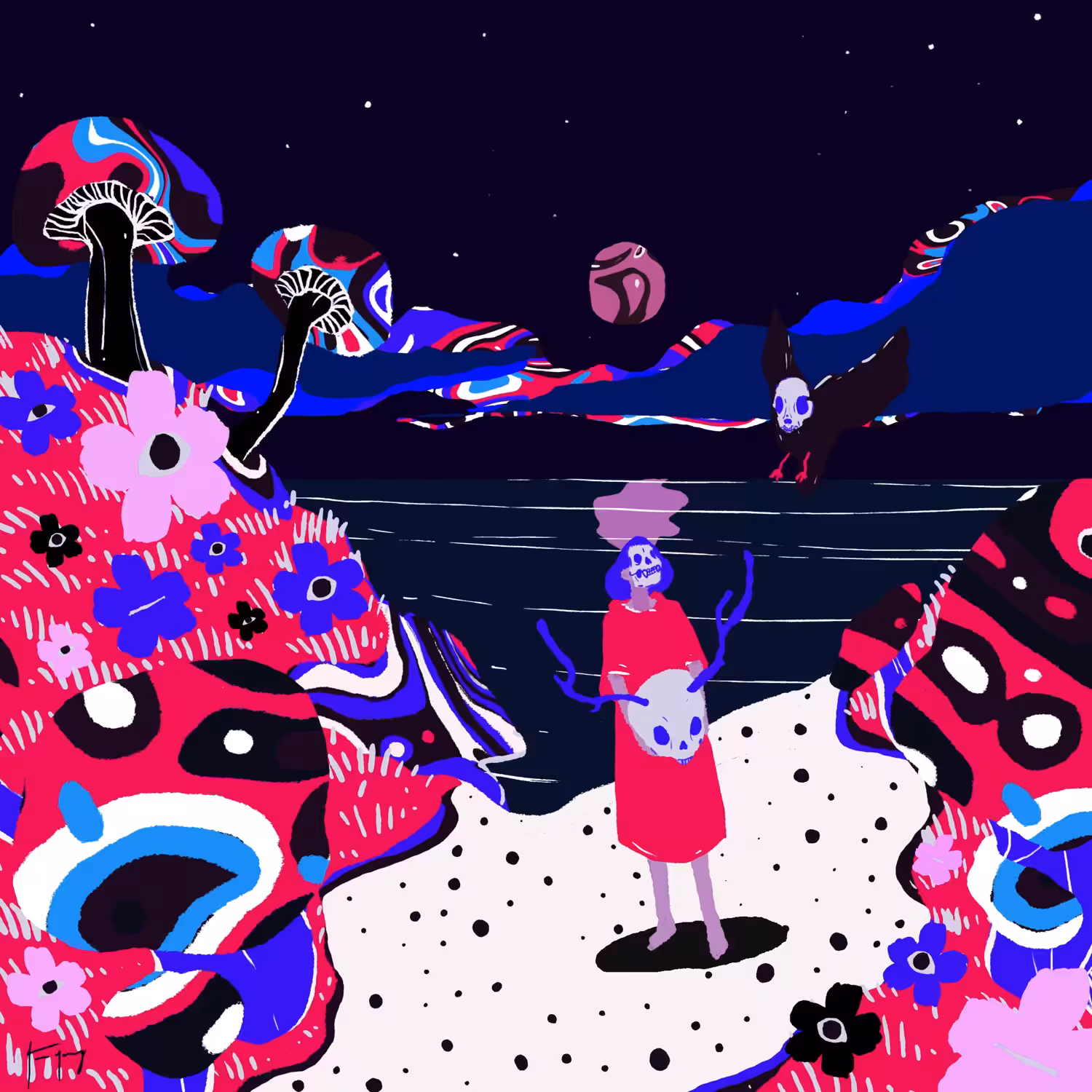 Starry Shores of the Acid Orient