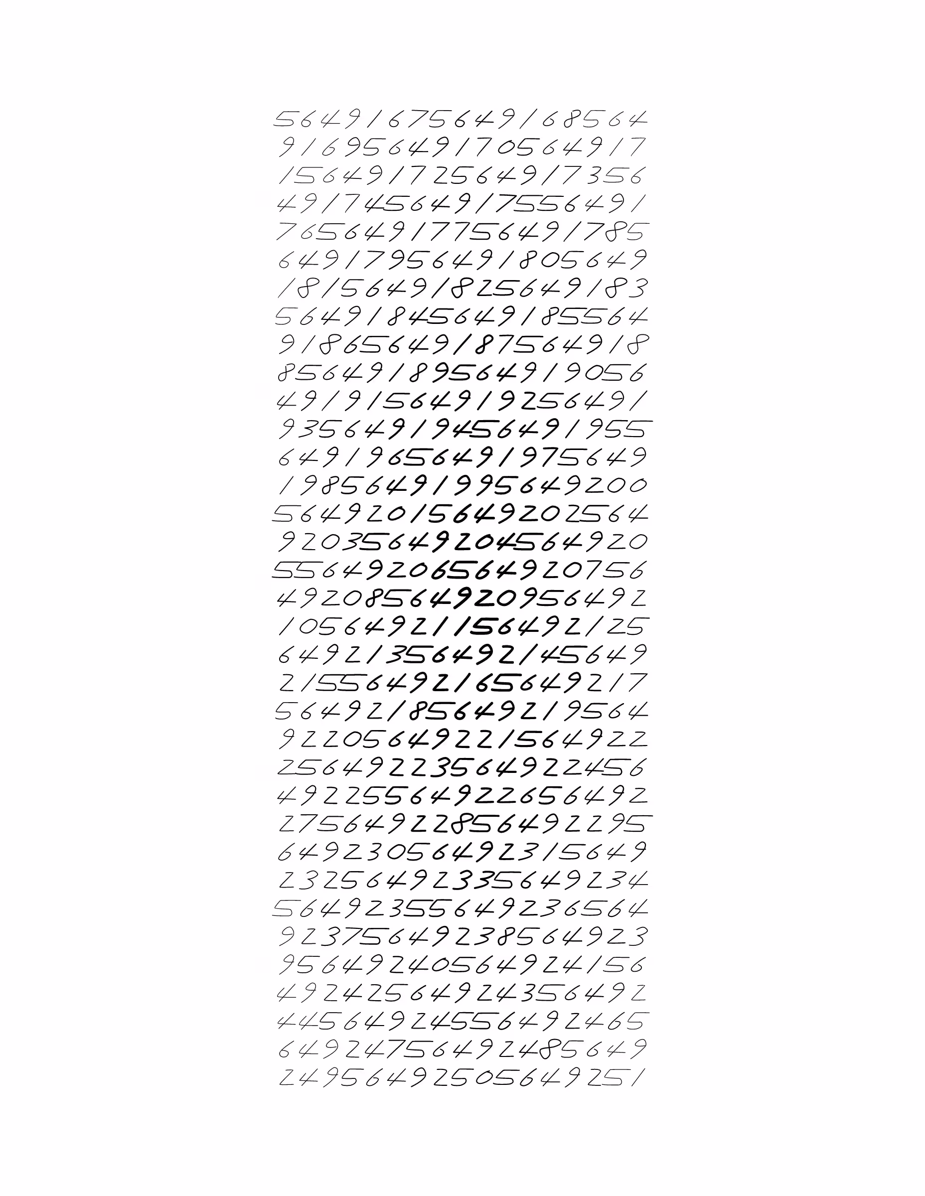 Endless (5,607,250 to Infinity) #124