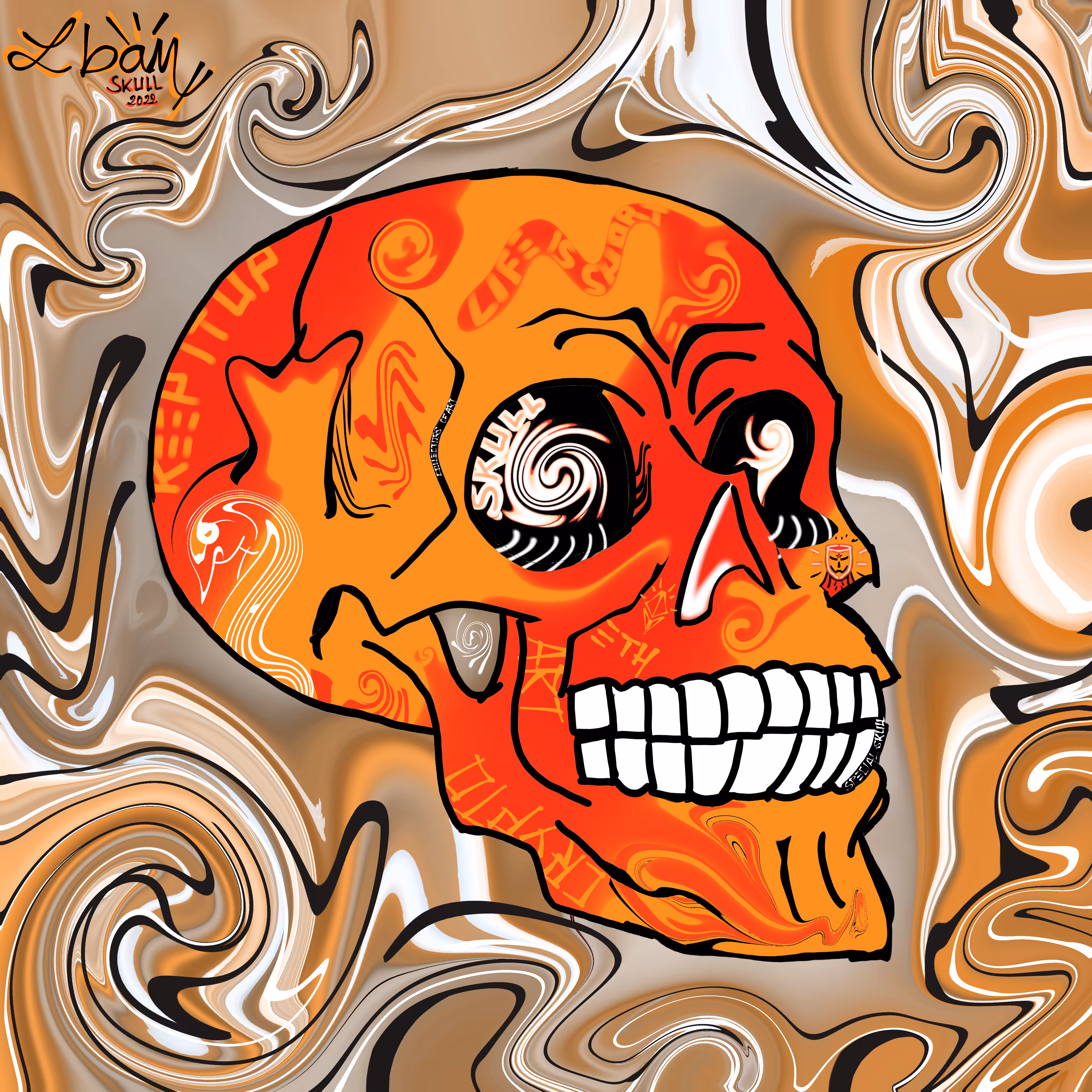 The Orange Skull
