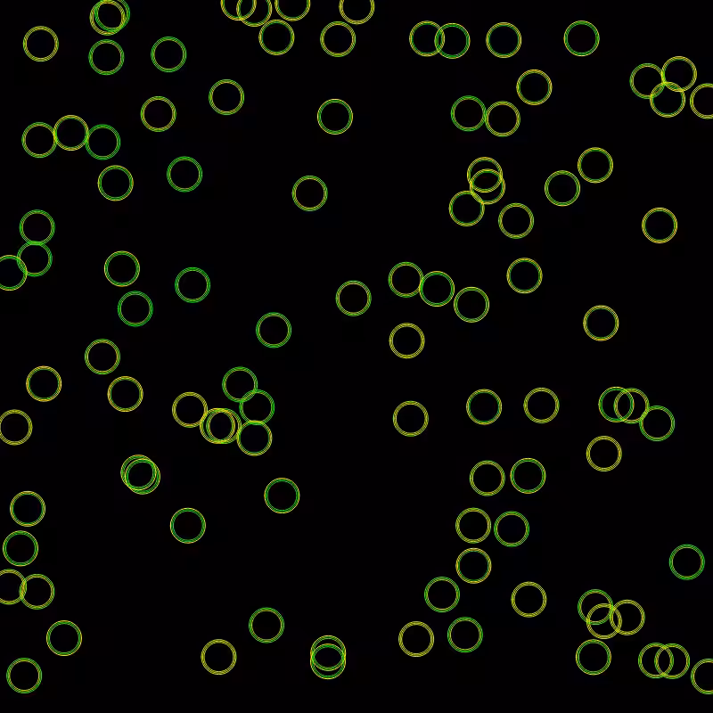 Bouncing circles #25