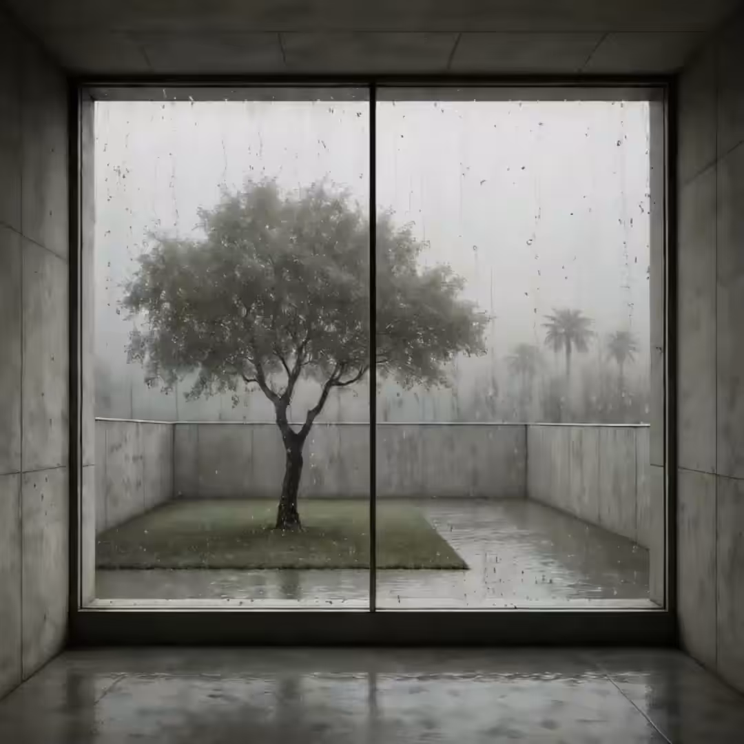 Rainy day without you
