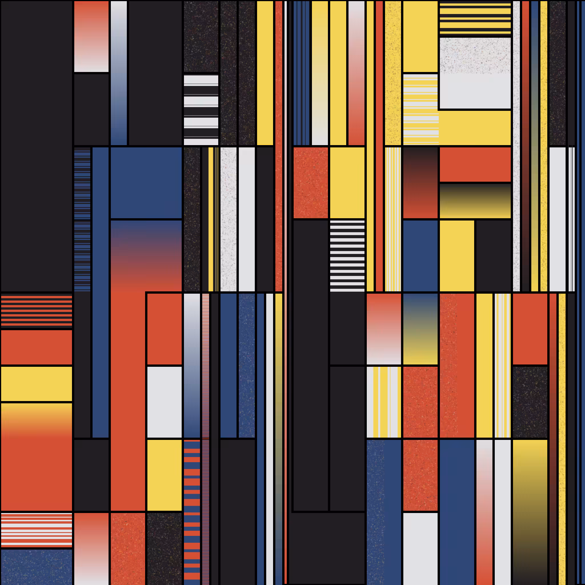 Agricultural Landscapes - Mondrian Edition #31