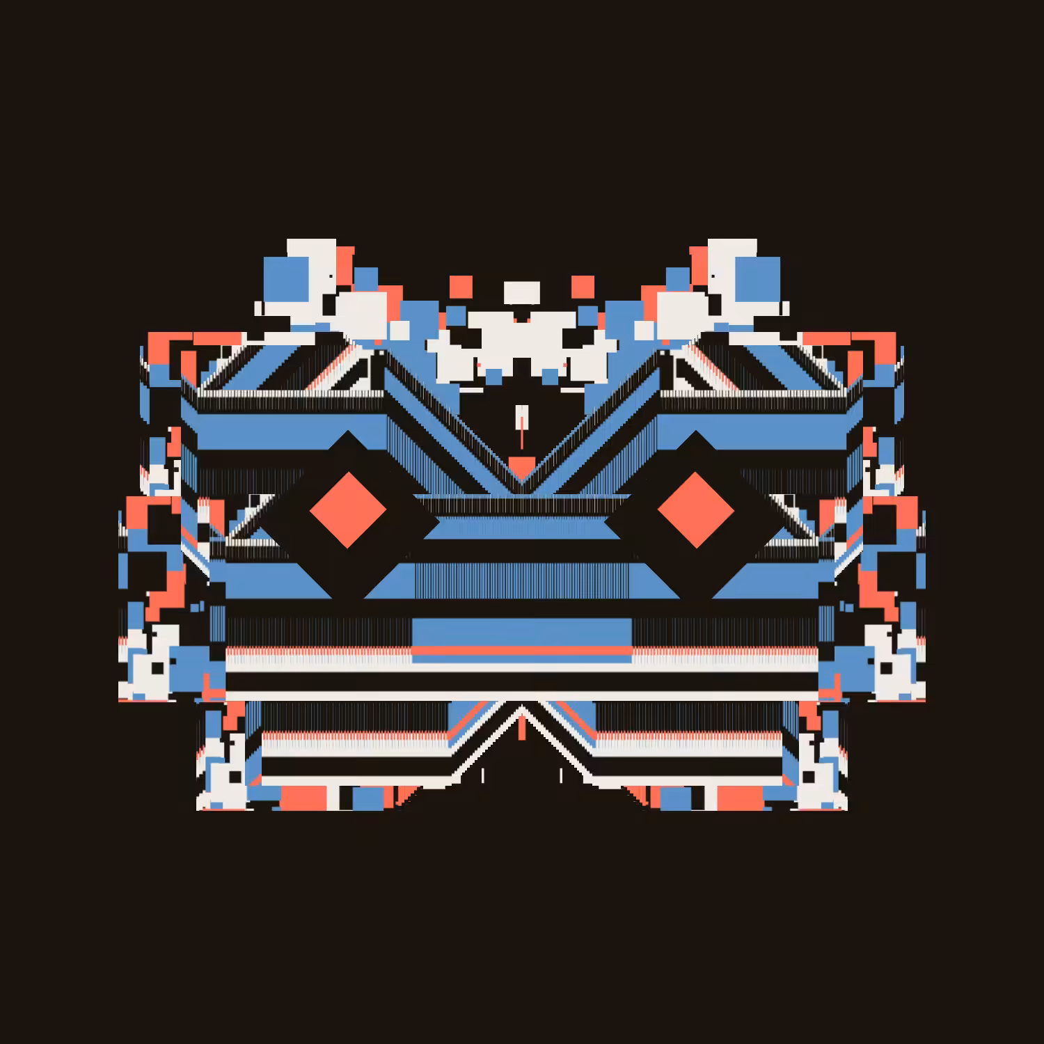 Glitchy Masks #17