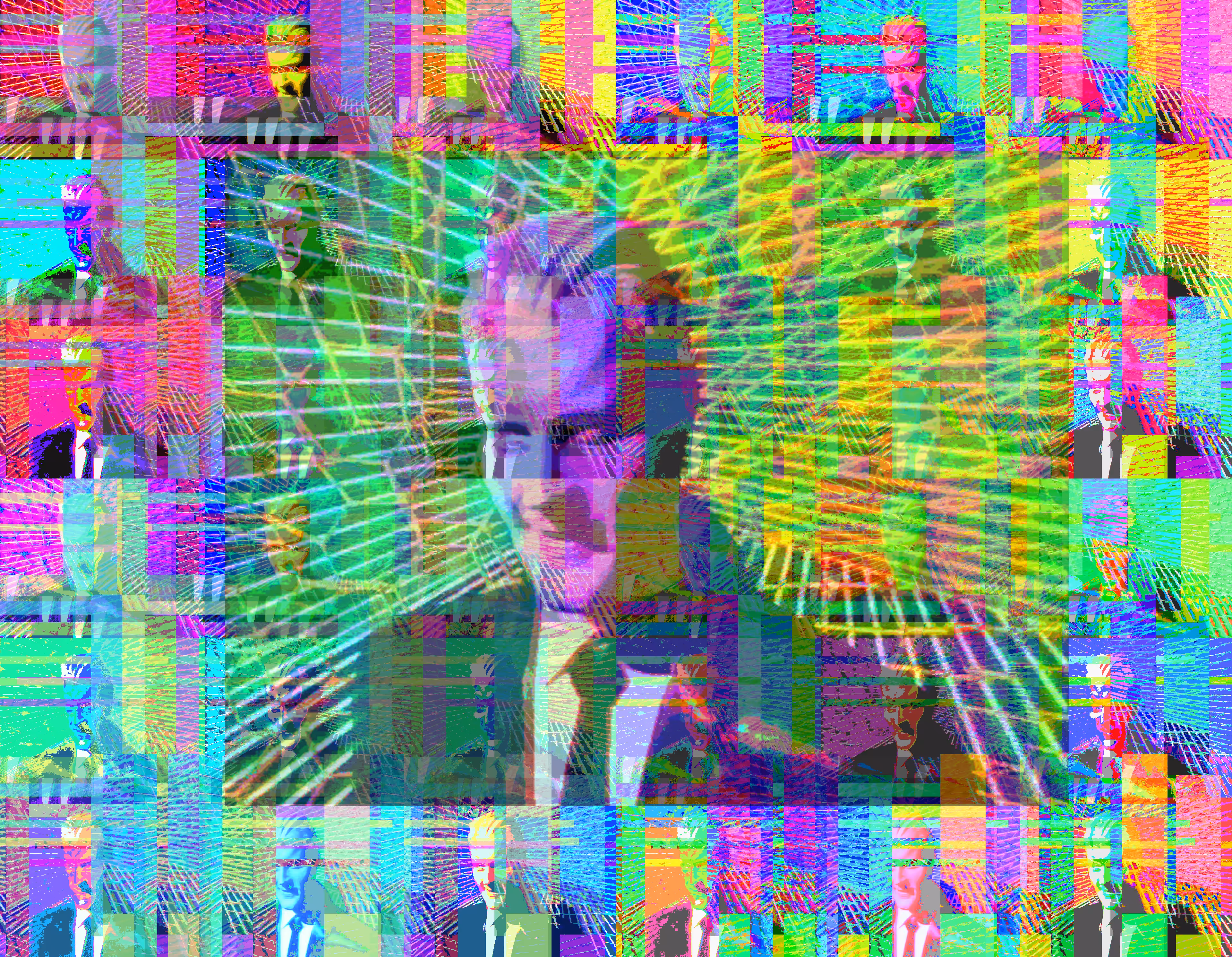 Max Headroom - A colorful 1/1 of 1980s AI