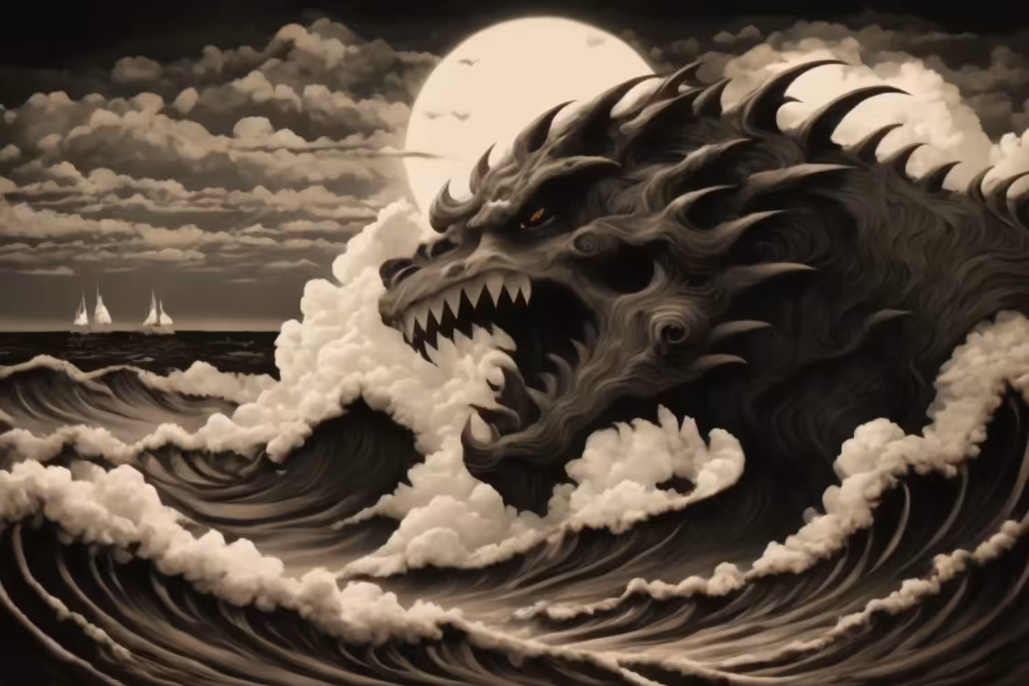 The Monster Wave Off Kanagawa