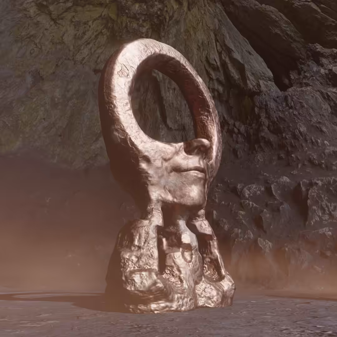 ᴏʀɪɢɪɴ ᴏꜰ ᴛʜᴇ ᴀʀᴛɪꜱᴛ ɪɴ ᴀ ᴄᴀᴠᴇ