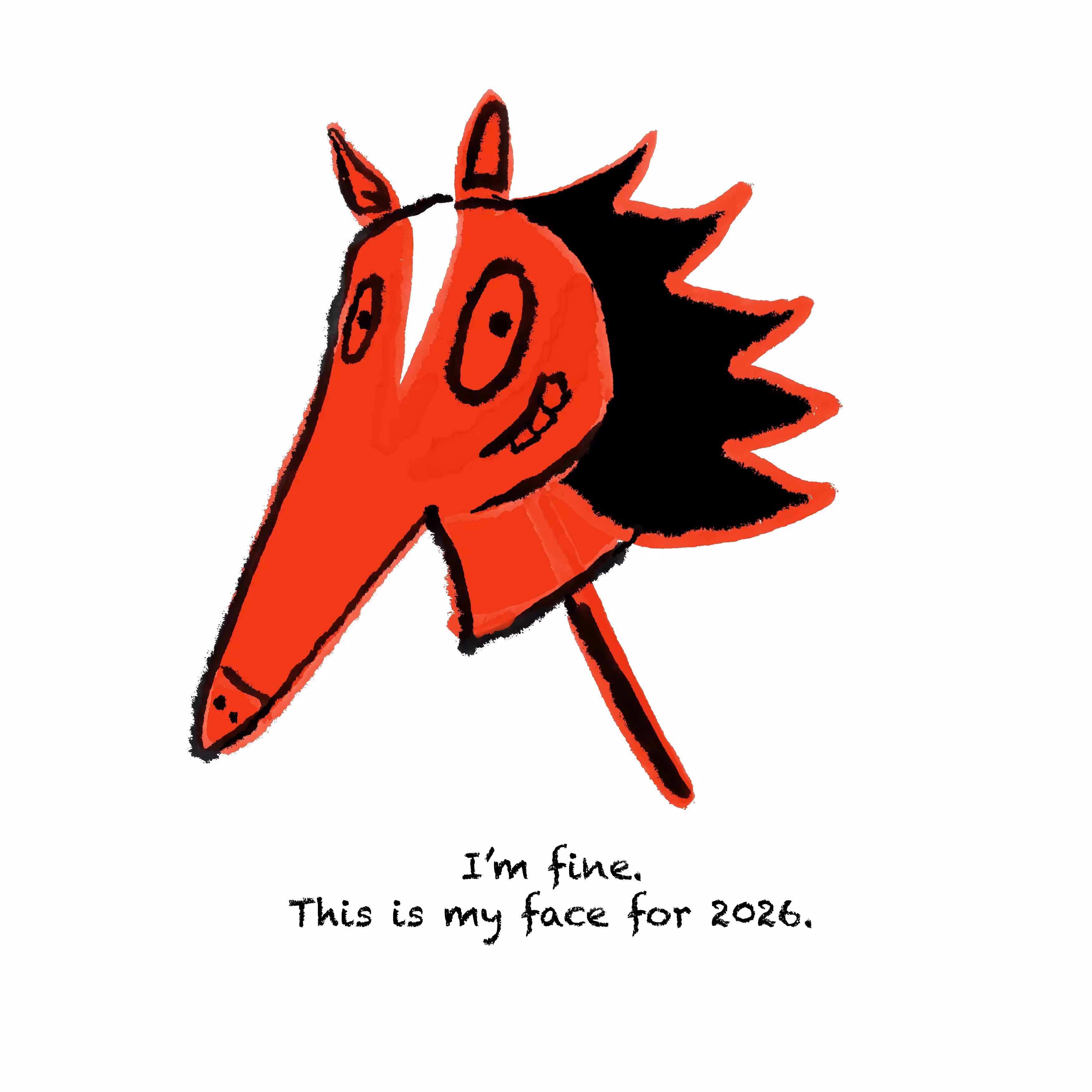 Burning Horse Calendar - 2026: January, 3