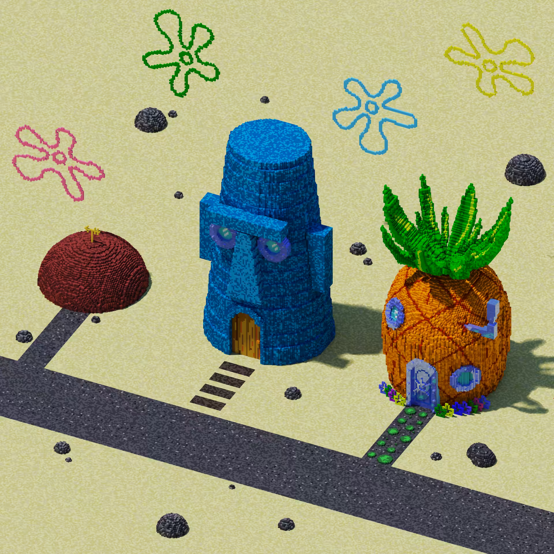Home Sweet Home / 02 — SpongeBob SquarePants Houses