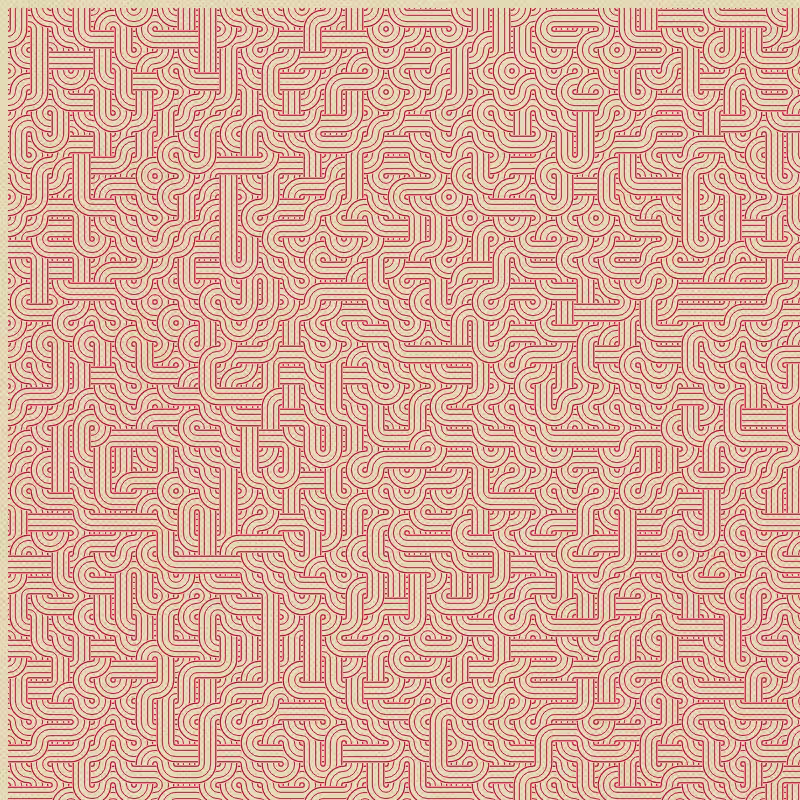 Dirty Interlaced Truchet Tiles #38